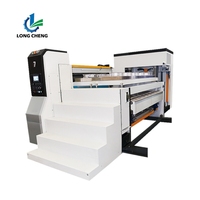 Máquina de Impresión Flexográfica de Alta Velocidad con Adsorción al Vacío LC-1224/1426, Ranurado y Troquelado, Totalmente Controlada por Computadora