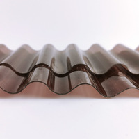 Lámina de Techo Corrugada de Policarbonato de 5.0 mm, Material de Construcción de Alta Resistencia, Proveedor de Fábrica China