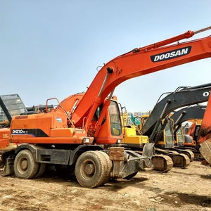 Excavatrice multifonctionnelle sur chenilles originale de la Corée DOOSAN DH210W-7 Hyundai à haut rendement en bon état d'occasion en vente - Product Image 1