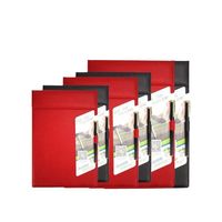 Bloc-notes personnalisé par le fabricant, papeterie pour l'école, l'hôtel, les conférences, avec logo d'entreprise, sublimation, portefeuille avec bloc-notes