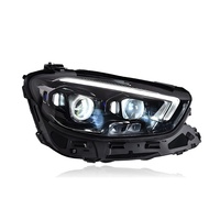 Lampu Depan LED KGKB untuk Benz E-Class W213 E260 E300 E350 2016-2023 Model Spesifikasi Tinggi Lensa Ganda Lampu Sein Sequential