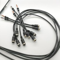Connecteur d'aviation GX16 8 broches, câble étanche en cuivre, rallonge vidéo extérieure mâle-femelle
