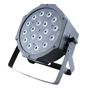<b>LED</b> PAR Lamp 18 Chip Plastic Stage <b>Light</b> Color Changing For Wedding Party <b>Bar</b> Indoor Use - Product Image 2