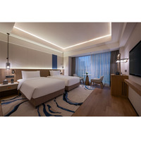 Ensemble de meubles de chambre d'hôtel sur mesure SHIYI, mobilier de chambre contemporain pour hôtel 5 étoiles, prix d'usine