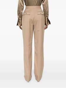 <span class=keywords><strong>Pantaloni</strong></span> da Donna su Misura <span class=keywords><strong>Beige</strong></span> a Vita Alta <span class=keywords><strong>con</strong></span> Pieghe e Gamba Larga, <span class=keywords><strong>Pantaloni</strong></span> Formali da Ufficio su Misura <span class=keywords><strong>con</strong></span> Tasche Posteriori - Product Image 4