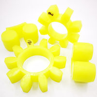 Joint de coussin en polyuréthane MT en forme de fleur de prunier pour coupleur YOX en caoutchouc fluoré élastomère, bloc élastique à 8 lobes