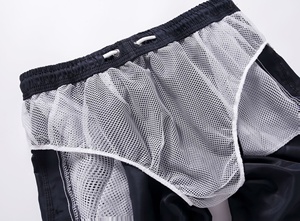 Summer Plain Quick Dry <b>Men</b> <b>Trunk</b> Short Pants Trackshorts Swimpant Printing Swimming Board Beach Short for <b>Men</b> B-4023 - Product Image 5