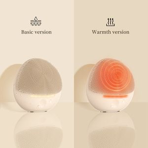 Brosse nettoyante faciale rechargeable par USB, silicone de luxe, vibration sonique, étanche, soin de la peau - Product Image 5