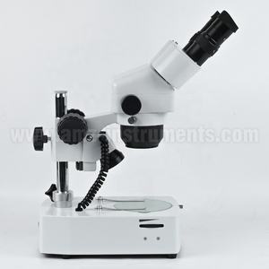 ZM0104-W5L de haute précision 1X-4X disséquant le <span class=keywords><strong>microscope</strong></span> stéréo de bourdonnement avec la base lourde - Product Image 3