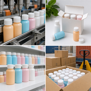 Botella de Plástico HDPE Ecológica de 150 ml con Tapa de Rosca para Productos Químicos Líquidos, Fabricada en Vietnam por la Marca Pavico - Product Image 2
