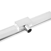 Douche personnalisée en gros Acier inoxydable 304 Canal de salle de bain Rectangle Drain de sol