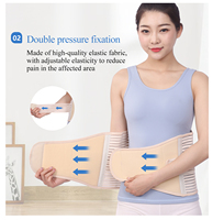 Ceinture abdominale post-partum légère, fixateur de silhouette, gainant amincissant respirant pour la récupération corporelle, corset amincissant la taille