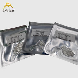 Ювелирные изделия из золотого листа, необработанные муассанитовые бриллианты 0,9-2,9 мм <span class=keywords><strong>Hpht</strong></span>, муассанитовые изделия на заказ - Product Image 2