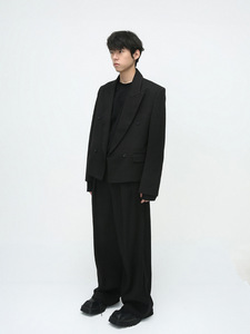 Nuovo Arrivo: <span class=keywords><strong>Blazer</strong></span> Elegante da <span class=keywords><strong>Uomo</strong></span> a Doppio Petto, Manica Lunga, Stile Casual e Comodo - Product Image 3