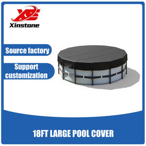 Bâche de <span class=keywords><strong>piscine</strong></span> en PE tissé de qualité supérieure pour piscines extérieures, anti-UV, anti-poussière et résistante à la pluie - Product Image 1