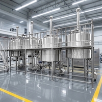 Équipement de brassage commercial pour bière artisanale à 10 barils, projet clé en main avec une capacité de 1500 L et une garantie de 5 ans