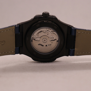 Low MOQ Custom Logo Luxury Automatic Movement NH35 Blue Dial Waterproof <b>Mechanical</b> Sapphire Crystal <b>Watch</b> - Product Image 3