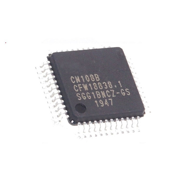 New And Original CM108B CM108AH QFP48 USB Decoder Chip Audio Interface Chip Channel Electronic Components IC chip CM108B