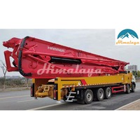 Camion pompe à béton HAMMER à moteur diesel, flèche longue 75M, neuf, haute efficacité, fabriqué en Chine