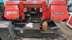 เครื่องเลื่อย GB4028ตัดกึ่งอัตโนมัติแนวนอนเครื่องตัดโลหะ - Product Image 5