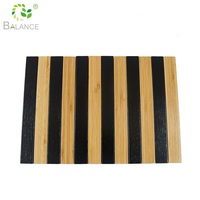 Grand plateau d'accoudoir de canapé Table en bambou plateau de canapé droit Table de bras Flexible Table d'accoudoir pour canapé porte-gobelet