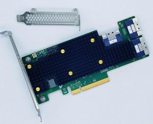 Adaptador de almacenamiento Tri-Mode Enterprise 24G, tarjeta controladora de 24 puertos internos SAS SATA NVMe PCIe4.0 9600-24I para servidor de centro de datos S - Product Image 4
