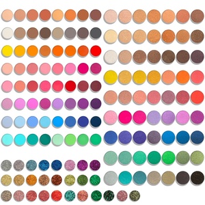 Vente en gros d'ombre à paupières minérale de haute qualité de marque privée OEM fabriquant votre propre marque duochrome 15 couleurs - Product Image 2