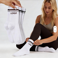 Chaussettes de sport personnalisées avec logo pour hommes et femmes, design d'usine, faible MOQ, haute qualité, chaussettes professionnelles