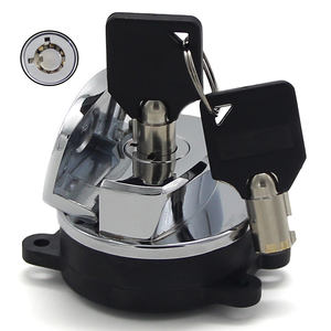 Jeu de clés de verrouillage de commutateur d'allumage de moto pour HarleyDavidson 72327-03A 71501-93 FLHP <span class=keywords><strong>ROAD</strong></span> KING - Product Image 1