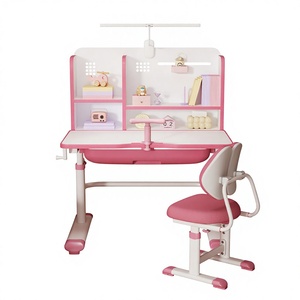 <span class=keywords><strong>Bureau</strong></span> d'étude moderne et minimaliste en fer pour écoliers, <span class=keywords><strong>bureau</strong></span> d'écriture et de devoirs réglable en hauteur, ensemble chaise et <span class=keywords><strong>bureau</strong></span> pour enfants, idéal pour la salle d'étude - Product Image 1
