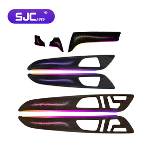 Kit d'éclairage d'environnement dynamique de voiture SJC pour <span class=keywords><strong>Mercedes</strong></span> Benz X166 ML/GL/<span class=keywords><strong>GLE</strong></span>/GLS Piano Black LED Symphony Auto Interior Lighting - Product Image 1