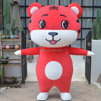 Efun 2m 2.6m Costume de mascotte tigre gonflable personnalisé de haute qualité Costume Cosplay d'animal de dessin animé à vendre
