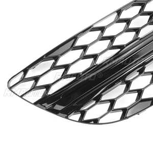 2PCS Grille de pare-chocs avant de voiture, cache de feux antibrouillard pour Mercedes Benz Classe C W205 C250 C300 C350 2015 2016 2017 2018 - Product Image 6