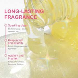 เจลอาบน้ำประกายระยิบระยับกลิ่นผลไม้ธรรมชาติบริการ OEM แบบมืออาชีพจากโรงงาน - Product Image 3