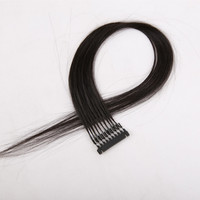 Extension de cheveux 100% vierges naturels 6d, cheveux non traités