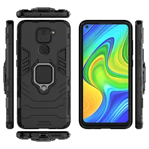 Hybrid Shockproof Armor Auto Ring Stand Telefoon Case Voor Xiaomi Redmi A1 Note 11 10Pro Max K50 Poco F4 M4 x4Pro C40 Hard Cover