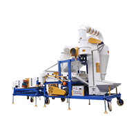 Machine automatique de nettoyage et de déstonage des graines pour le tri et le traitement du sésame, des graines de chia, du riz paddy, du maïs, du blé, du soja et des haricots