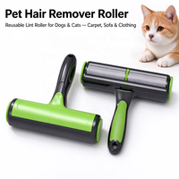Rouleau anti-poils pour animaux de compagnie, écologique, auto-nettoyant, avec logo personnalisé, réutilisable, pour enlever les poils de chiens et de chats des tapis et des canapés