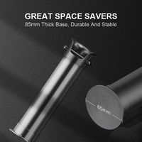 Boîte à fouet en plastique Abs pour café en forme de seau, conteneur Commercial, à poser sur le sol, outils pour le café, boîte à pression, 50 unités
