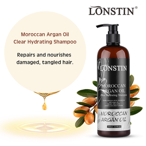 Lonstin Vente en gros Marque privée Shampoing et revitalisant à l'huile d'argan végétalien <span class=keywords><strong>bio</strong></span> biologique Ensemble de soins capillaires - Product Image 5