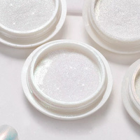 Moonlight aurora nail solid chrome nail art pigment poudre super flash nail magic powder nouvel arrivage