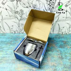 Oeuf de dragon en acier inoxydable 2 en 1 Shisha Bowl Head Charcoal Carbon Holder Smoke Hookah Accessories Smoke Bowl Pot Charcoal Holder - Product Image 5