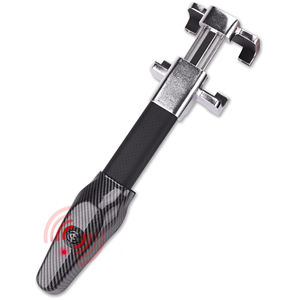 Dispositif antivol pour voiture, verrou de voiture, prévention du vol de voiture, verrou de <span class=keywords><strong>volant</strong></span> universel robuste <span class=keywords><strong>avec</strong></span> <span class=keywords><strong>alarme</strong></span> pour véhicule, camion, SUV - Product Image 1