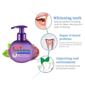 Kleine Flaschen Zahnpasta Backpulver Entferner White ning Zahnpasta Anti-Mundgeruch Neuseeland fruchtige Zahnpasta