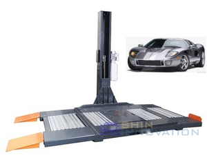 Sollevatore Idraulico Monocolonna per Auto 2.5T Approvato CE, Altezza di Sollevamento 1800mm, Sollevatore Idraulico Monocolonna Mobile - Product Image 2