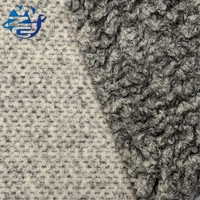 2025 plus récent GRS 100% tissu en Fiber de Polyester antistatique tricoté imprimé léopard boucle Pile polaire chaud élégant pour les vêtements des filles