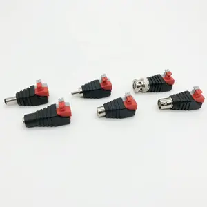 NEU Artikel Stecker Koax CAT5 zu Koaxial BNC Kabel anschluss Adapter Kamera CCTV Video Balun