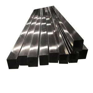 High quality square tube stainless steel 201 304 316 304L 316L seamless Welded stainless steel square pipe