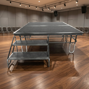 6ftx8ft Display <b>Stage</b> Adjusted 40cm & 60cm <b>Platform</b> Steel Folding <b>Stage</b> - Product Image 3