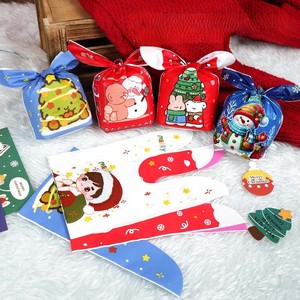 Venta al por mayor de dibujos animados Orejas de conejo Snack Candy Pan Patrón de animales lindos Embalaje de regalo Pequeñas bolsas de plástico - Product Image 2